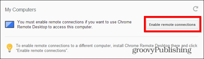 מחשב שולחני מרוחק של Chrome מתחיל