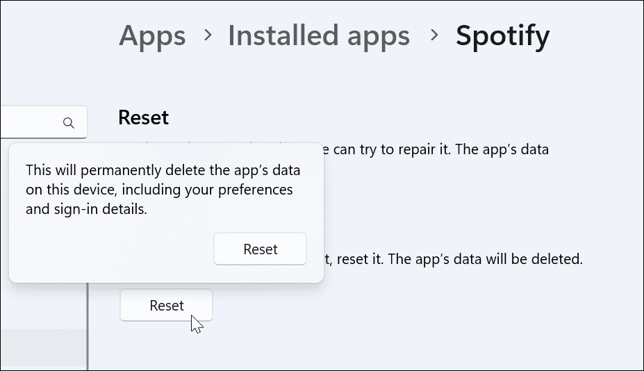 אפס את תיקון האפליקציה spotify shuffle לא מדשדש