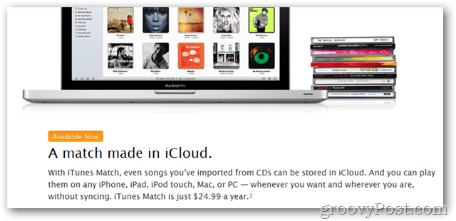 iTunes התאמה למוזיקה