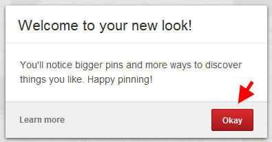 Pinterest ברוך הבא למראה החדש