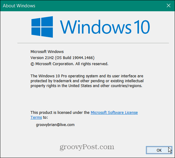 Windows 10 version_חסום את השדרוג של Windows 11