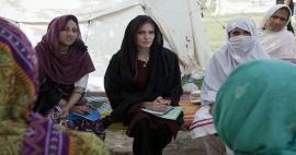 אנג'לינה ג'ולי מיהרה לעזרת תושבי פקיסטן!