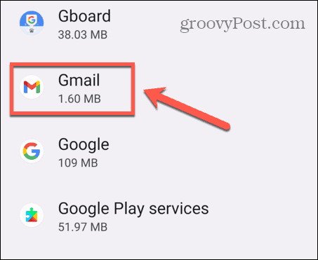 אפליקציית gmail לאנדרואיד