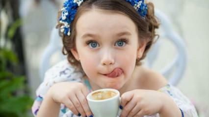 האם ילדים יכולים לשתות קפה? האם זה מזיק?