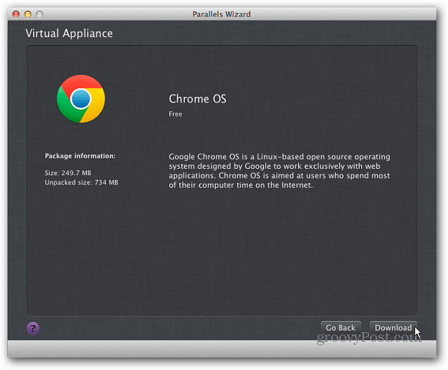 תיאור מערכת ההפעלה של Chrome