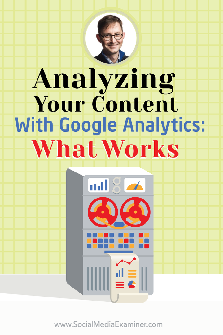 ניתוח התוכן שלך באמצעות Google Analytics: כיצד לדעת מה עובד: בוחן מדיה חברתית