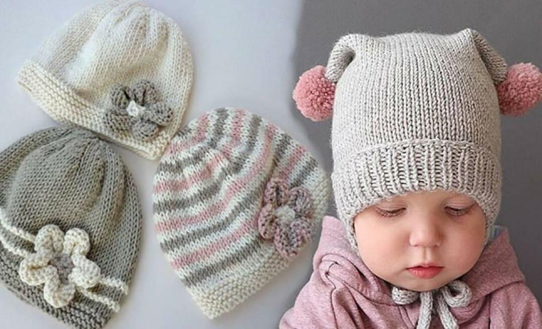 איך להכין את הכובע הסרוג לתינוק הכי יפה? דגמי הכומתה הסרוגה ביותר 2023 המסוגננים והקלים ביותר