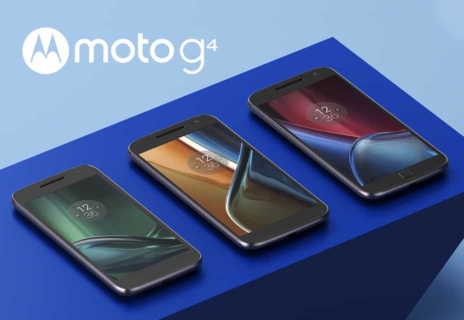 מוטורולה מכריזה על שלושה סמארטפונים חדשים של Moto G4
