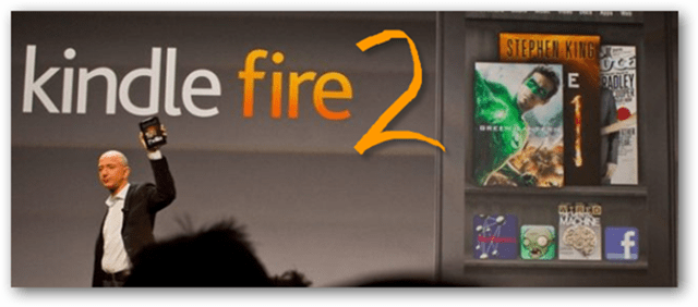 Kindle Fire 2 עובר בסתר דרך FCC