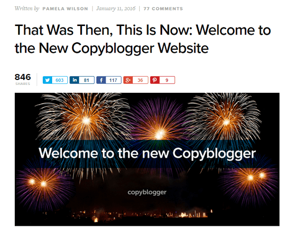 הערות copyblogger חוזרות