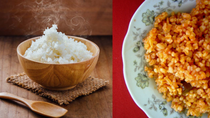 בורגול או אורז מייצרים עלייה במשקל? מה היתרונות של בורגול ואורז? אוכל אורז ...