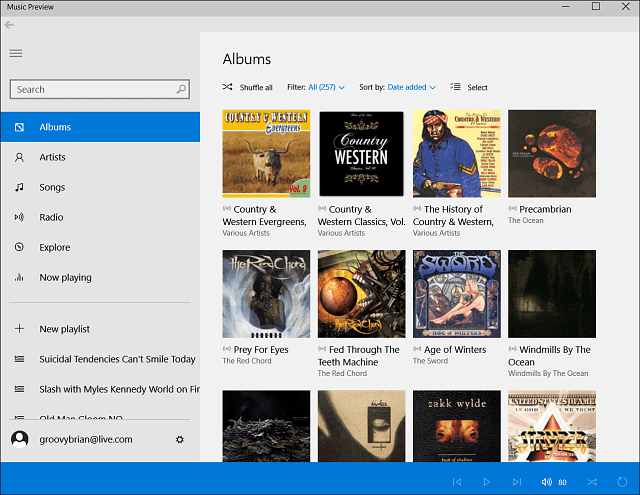 מיקרוסופט משיקה אפליקציות לתצוגה מקדימה של מוסיקה ווידאו עבור Windows 10