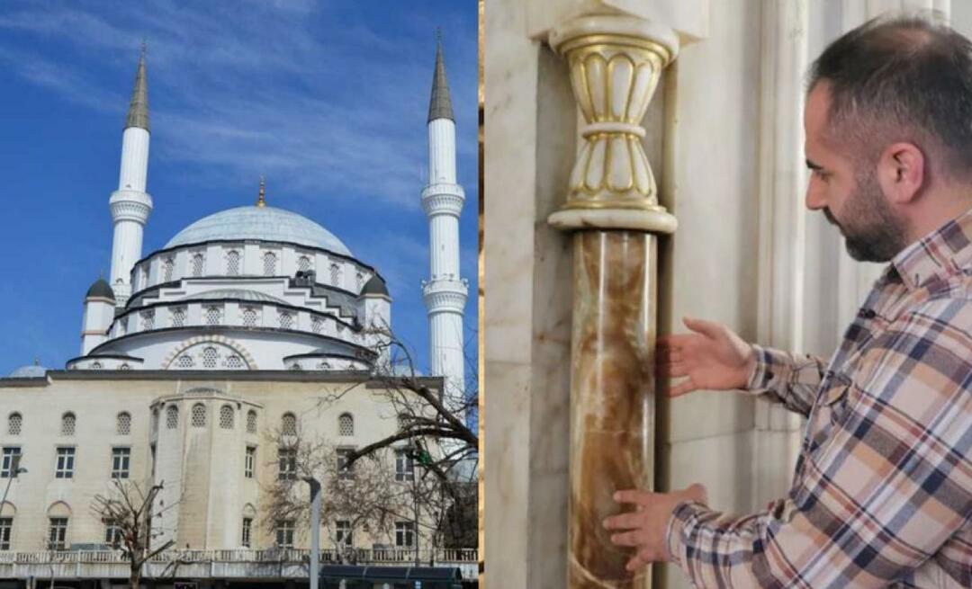 מסגד איזט פאשה באלאזיג לא נפגע מ-3 רעידות אדמה בזכות עמודי האיזון שלו!