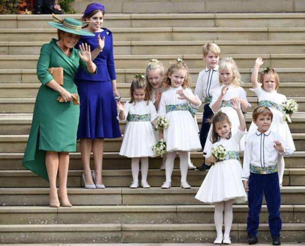 הצמד המדובר ביותר בעיתונות הבריטית: הנסיך ג'ורג 'והנסיכה שרלוט