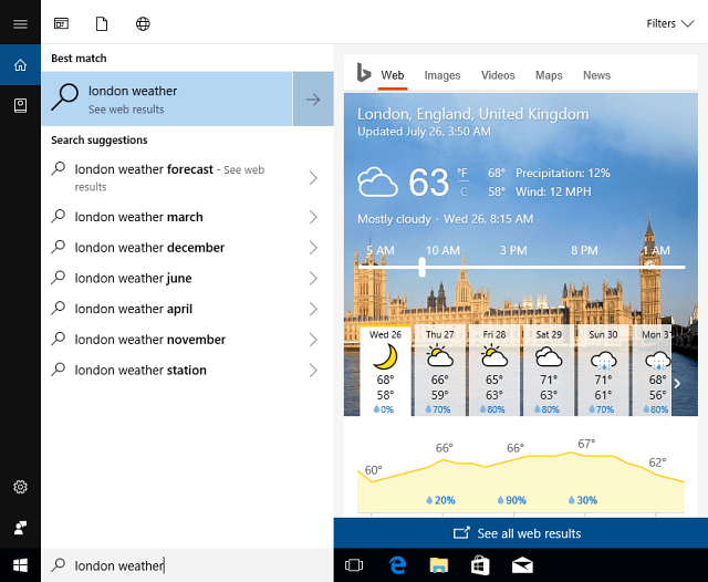 Windows 10 Insider Build 16251 מציג קישור בין טלפון למחשב