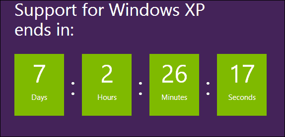 שאל את הקוראים: האם אתה עצוב לראות את XP הולך?
