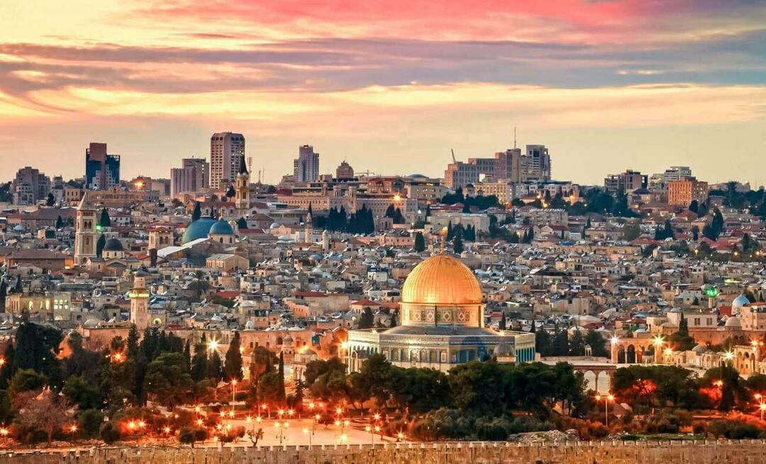 היסטוריה של ירושלים. מדוע ירושלים כל כך חשובה למוסלמים?