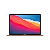 2020 Apple MacBook Air עם שבב Apple M1 (13 אינץ ', 8GB RAM, 256GB SSD אחסון) - זהב
