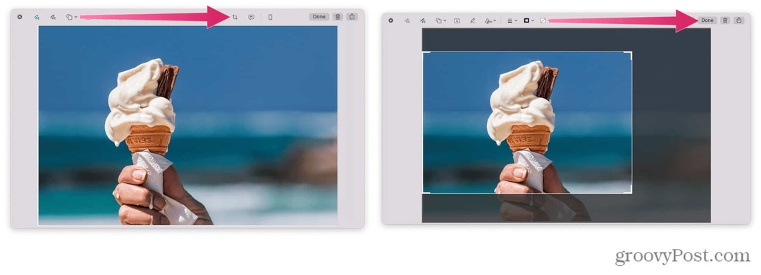 כיצד לחתוך צילום מסך ב-Mac