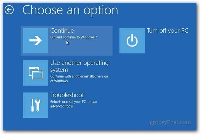 הפוך את Windows 8 להשתמש במנהל האתחול הישן