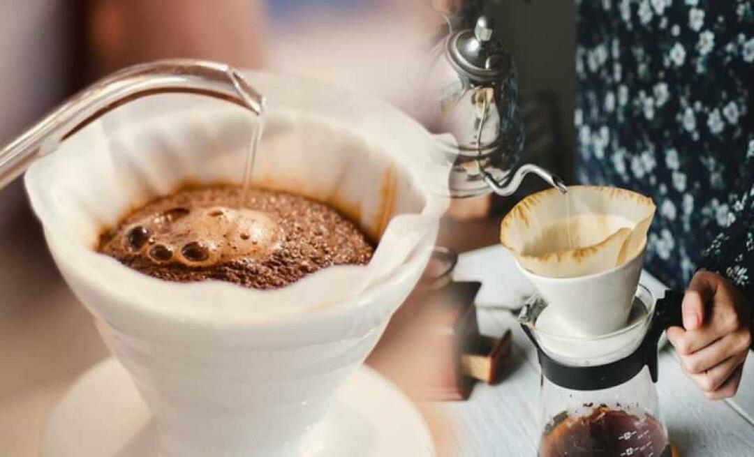 איך להכין קפה פילטר הכי קל? טיפים להכנת קפה פילטר