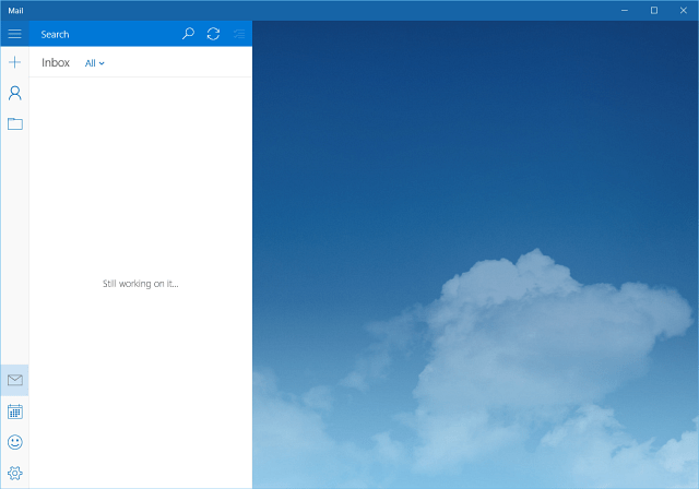 אפליקציית הדואר של Windows 10