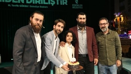 תחיית המתים שחקני Ertuğrul השתתפו באירוע 'תחיית הרמדאן'