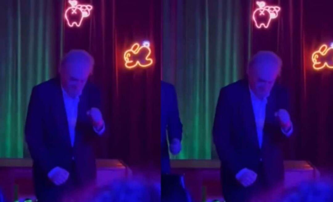 ריקוד אישיות מבית הלוק בילגינר בן ה-69! הוא ריתק מההופעה שלו