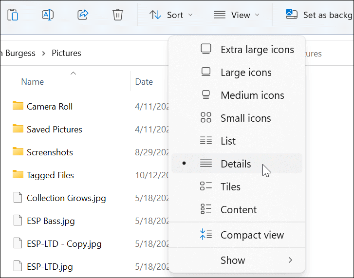 הוסף תגיות לקבצים ב-Windows 11