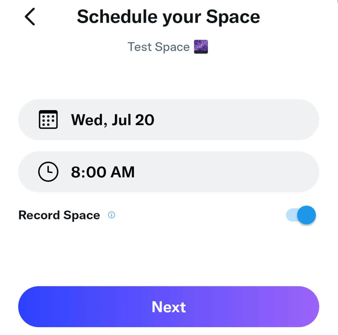 כיצד-ליצור-twitter-spaces-schedule-space-step-3