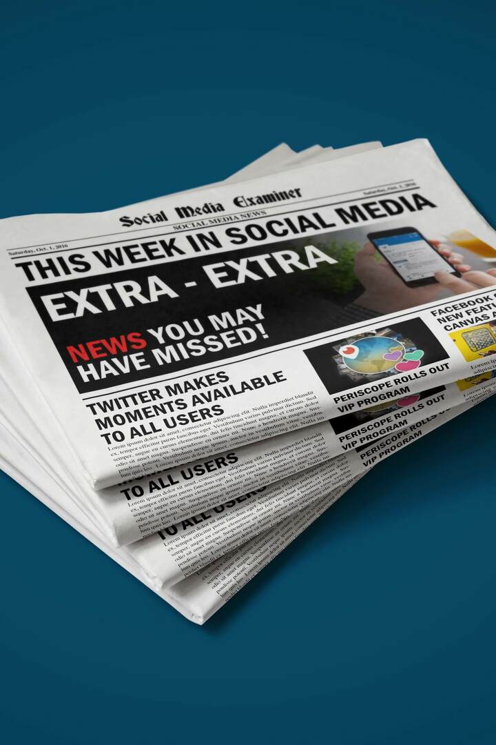 רגעי טוויטר מציגים את סיפור הסיפורים לכולם: השבוע ברשתות החברתיות: בוחן מדיה חברתית