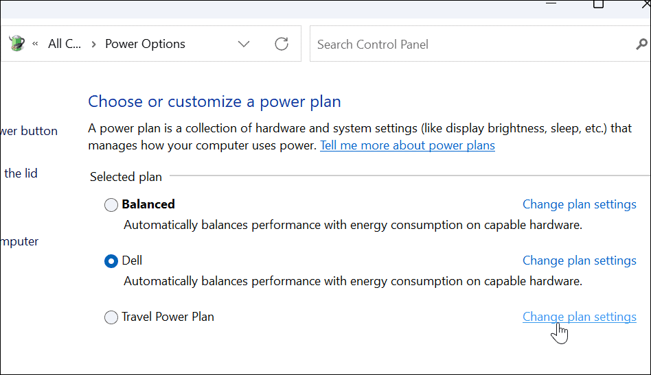 צור תוכנית צריכת חשמל מותאמת אישית ב-Windows 11
