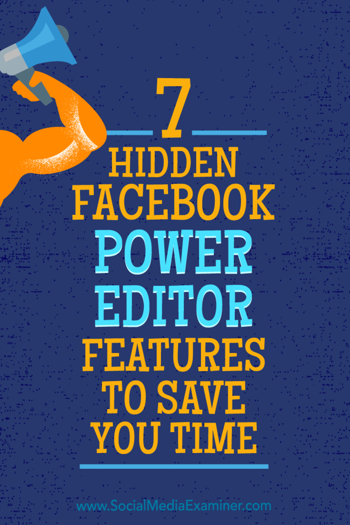 7 תכונות עורך כוח מוסתר של פייסבוק כדי לחסוך לך זמן: בוחן מדיה חברתית