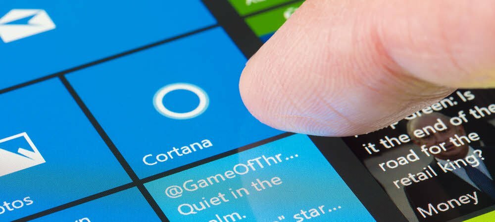 כיצד להשבית לחלוטין את Cortana ב- Windows 10