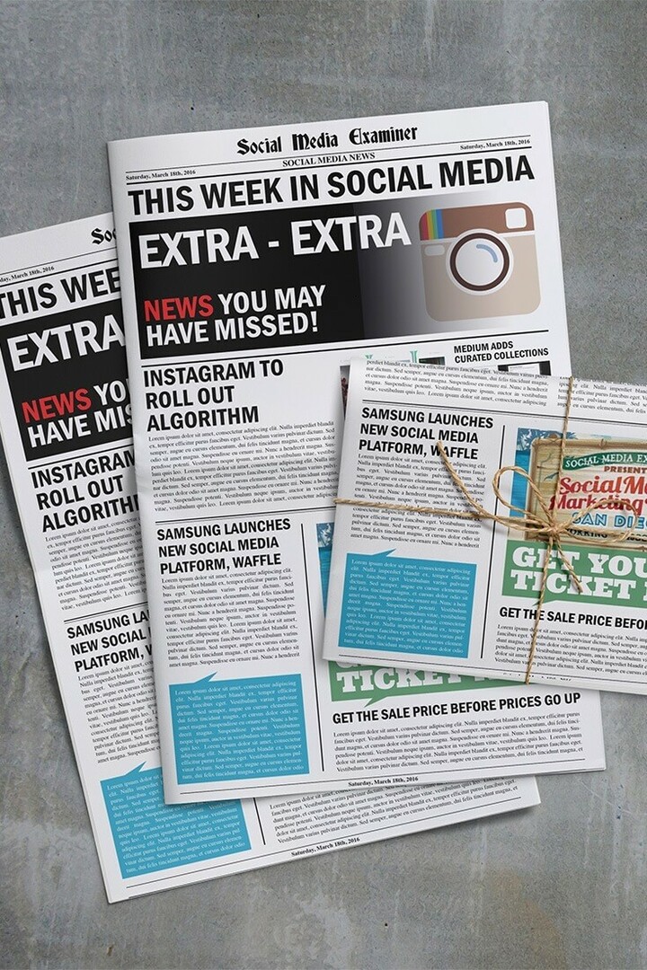 אינסטגרם להפצת האלגוריתם: השבוע ברשתות החברתיות: בוחן המדיה החברתית