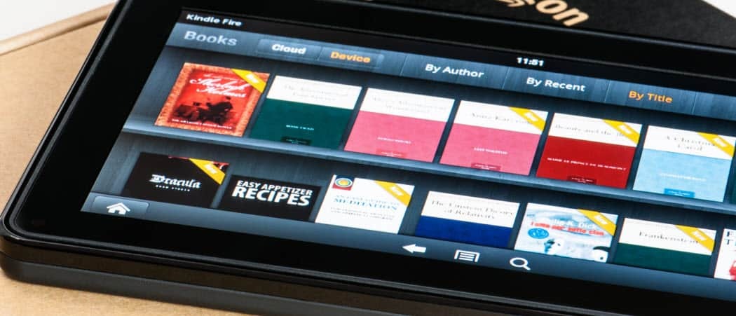 הורד מחדש את הספרים האלקטרוניים של אמזון Kindle למכשירים שונים