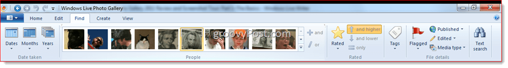 גלריית התמונות של Windows Live 2011 סקירה ותמונת מסך: ייבוא, תיוג ומיון {סדרה}