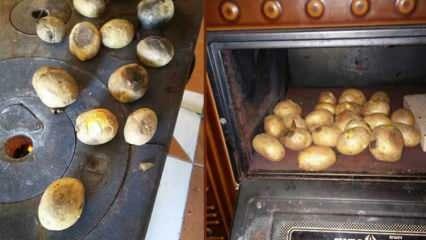 מתכון טעים לתפוחי אדמה בתנור! תפוחי אדמה שלמים מבשלים תוך דקות?