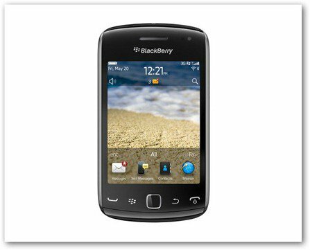 עקומת blackberry 9380