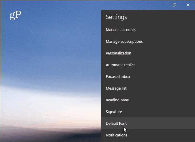 אפליקציית הדואר של ברירת המחדל של Windows 10