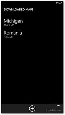 מפות Windows Phone 8 זמינות