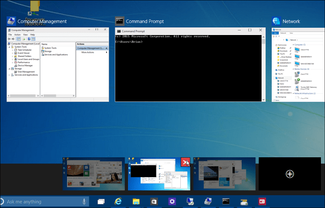 סגור את שולחן העבודה הווירטואלי של Windows 10