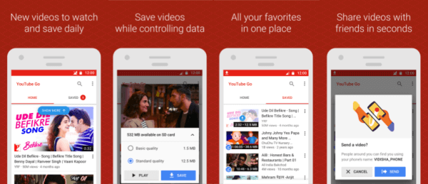 גרסת הבטא של אפליקציית YouTube Go זמינה להורדה בחנות Google Play בהודו.