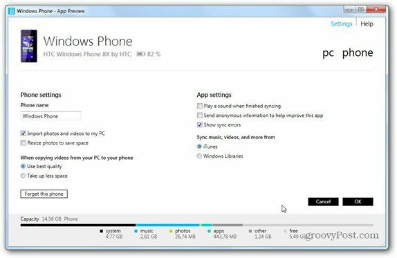 כיצד להעביר נתונים מ- Windows Phone 8 למחשב האישי שלך