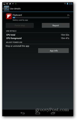מידע על יישום Nexus 7