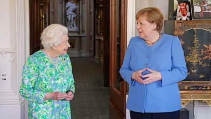 מַלכָּה מתנה מיוחדת מאליזבת לנשיאת גרמניה אנג'לה מרקל!