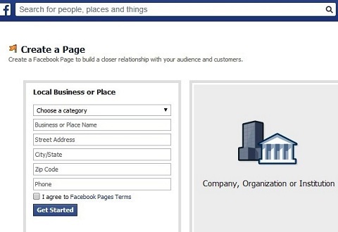 יצירת דף עסקי בפייסבוק