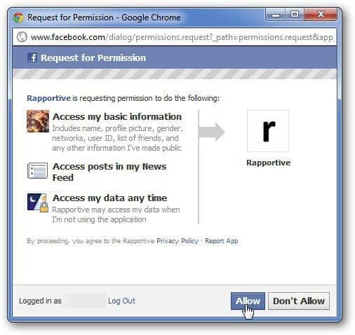 אישור פייסבוק