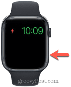 כפתור צד של Apple Watch
