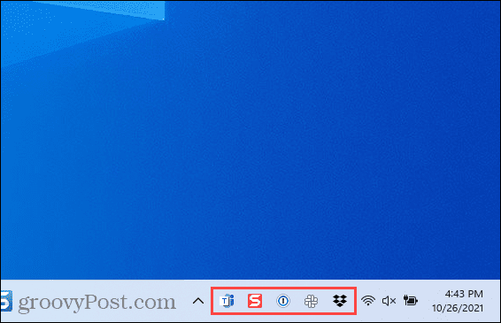 סמלי גלישה בפינת שורת המשימות ב-Windows 11